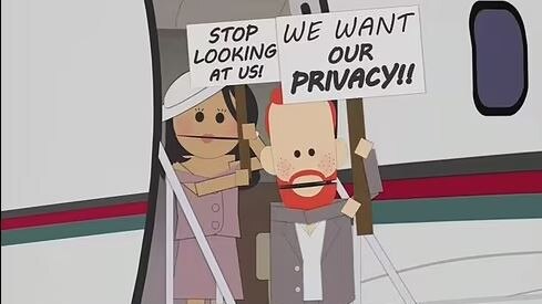 South Park took aim at Prince Harry and Meghan Markle. Picture: Comedy Central