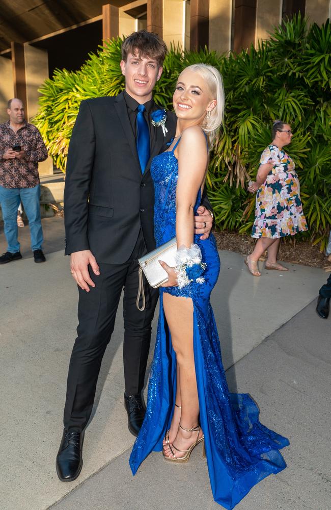 Koen Simaan Martin and Anabella Loxton at Mackay Christian College Graduation dinner, Thursday 16 November 2023 Picture:Michaela Harlow