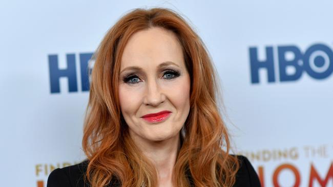 Rowling has recently dug in on social media over her controversial opinions on transgender people. Picture: AFP