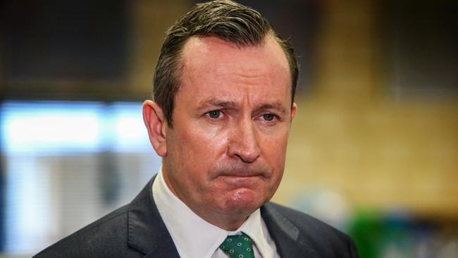 WA Premier Mark McGowan. Picture: Colin Murty