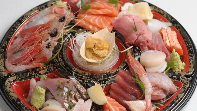 One of the dishes on offer at Sashimi Shinsengumi. Picture: Supplied