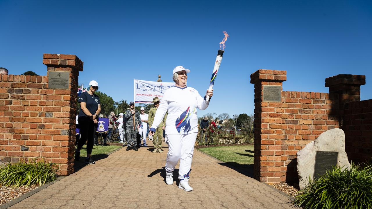 Legacy Centenary Torch Relay reaches Toowoomba Photo gallery The
