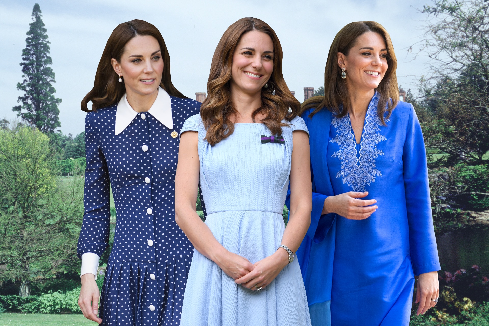 All Of Kate Middleton s Best Moments In Blue Vogue Australia