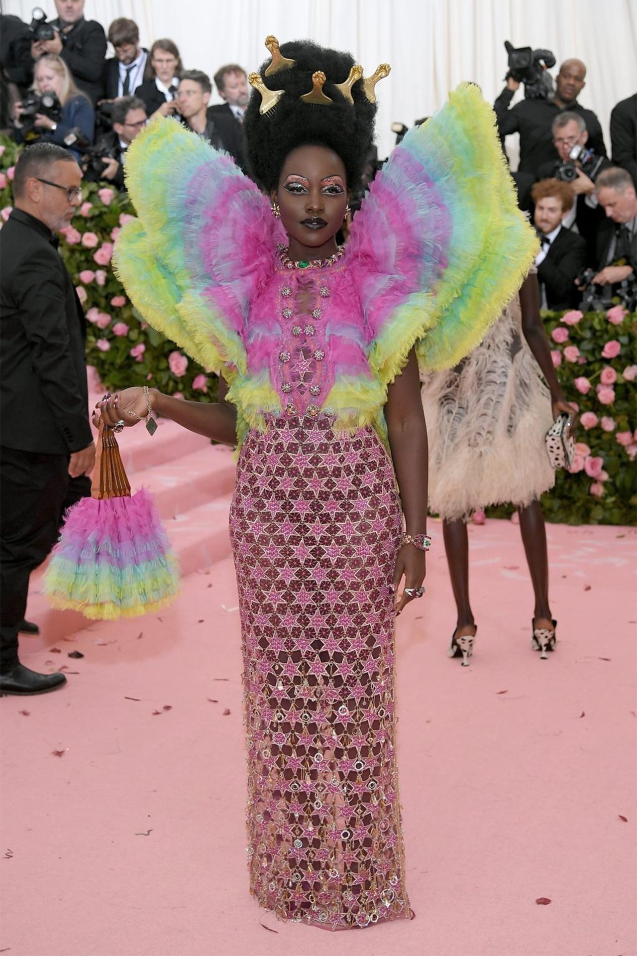 Lupita Nyong’o attends the 2019 Met Gala.