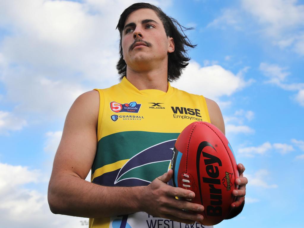 **HOLD** SANFL Young draft gun, Lachlan Jones. 19 May 2020. Picture Dean Martin