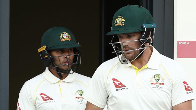 Aaron Finch has a woeful first-class record as an opener on Australian soil.