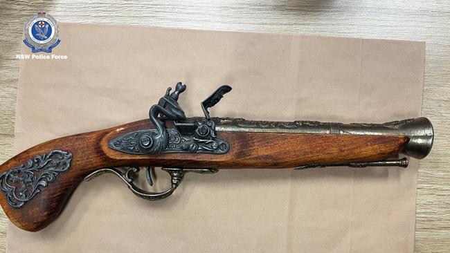 Several firearms were seized. Picture: NSW Police