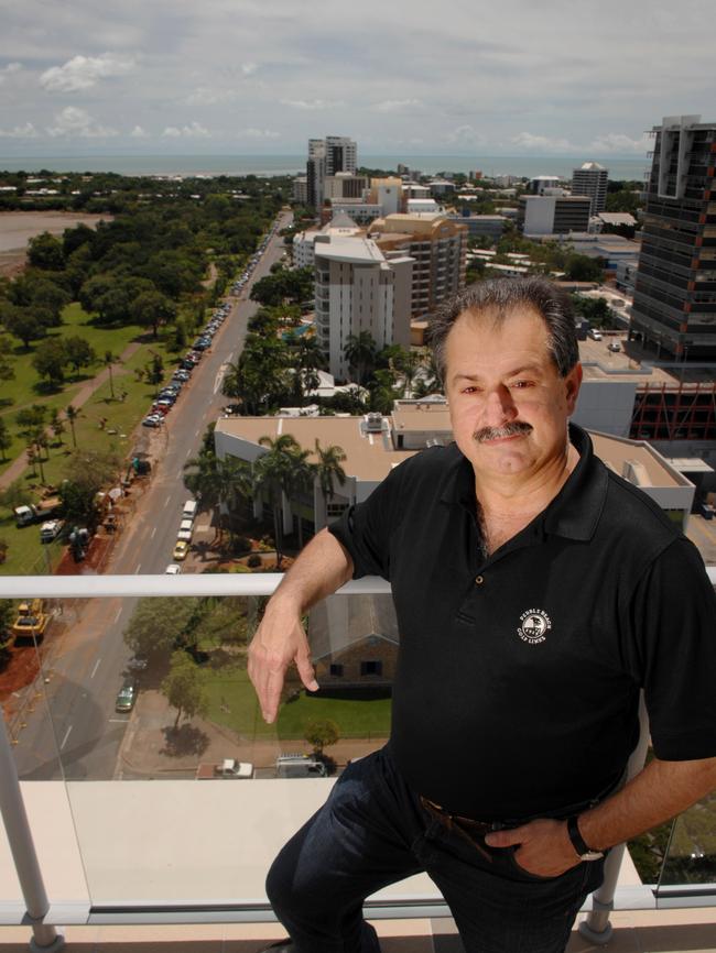 Andrew Liveris pictured in Darwin, where he grew up. Picture: Stuart Walmsley