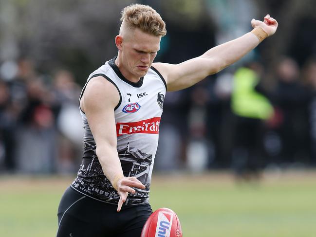 Collingwood open training session at Olympic Park.  Adam Treloar  . Pic: Michael Klein