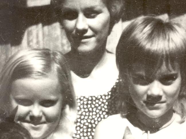 Mother Barbara McCulkin (centre) with her children Barbara Leanne McCulkin and Vicki Maree McCulkin. Picture: Supplied