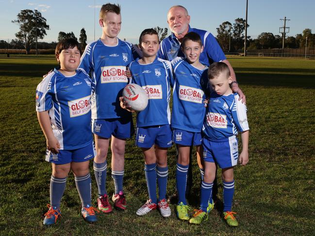 Barry Costa runs a rugby league comp for kids with disabilities.