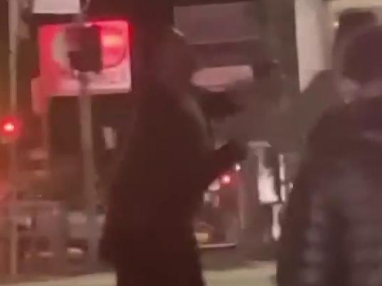 The alleged altercation was caught on video. Picture: Instagram