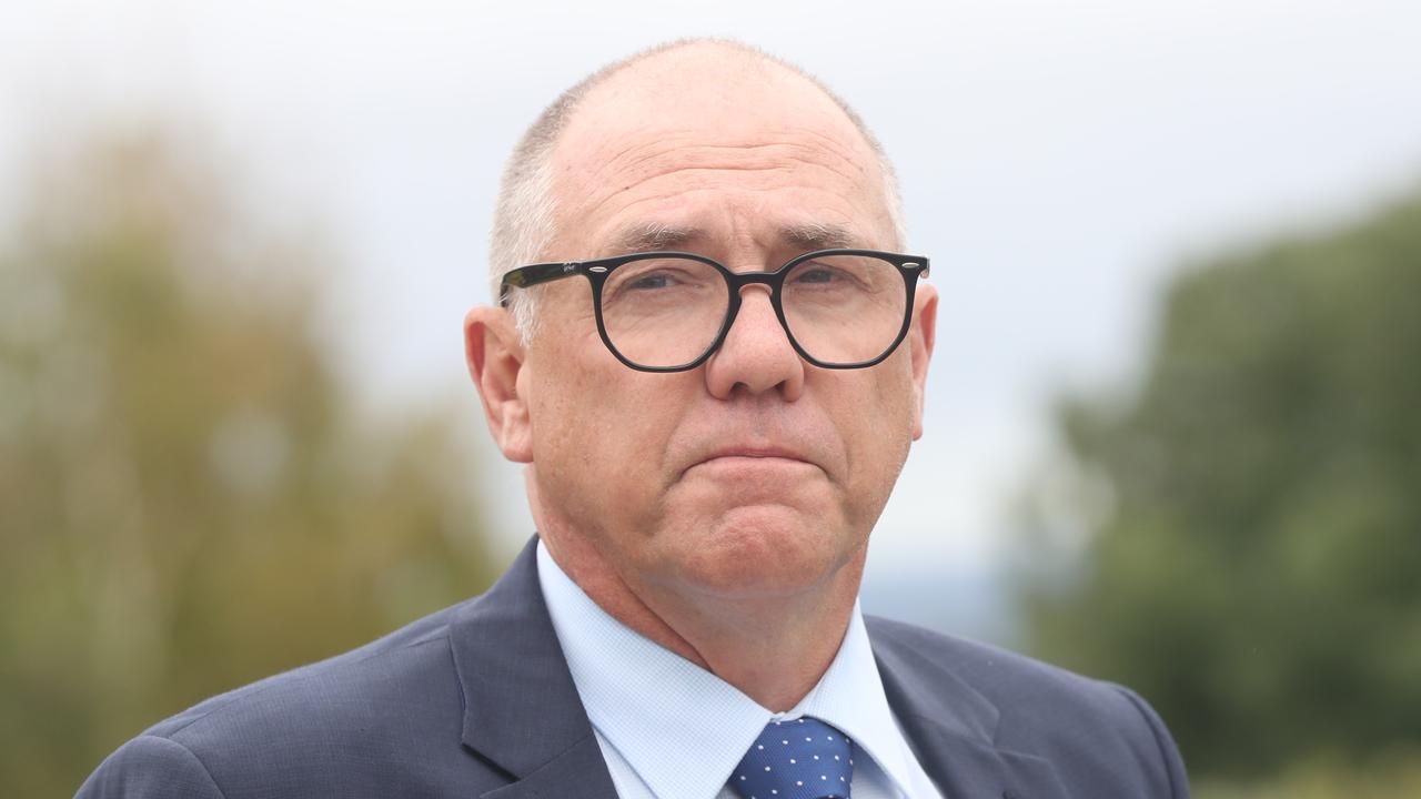 Geelong CIU Detective Senior Sergeant Mark Guthrie. Picture: Alan Barber