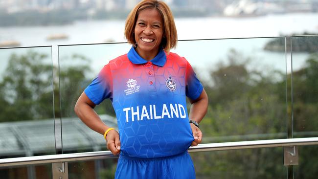 Thailand skipper Sornnarin Tippoch leads her side in to a first ever World Cup.