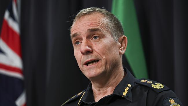 Australian Border Force commissioner Michael Outram. Picture: NCA NewsWire / Martin Ollman