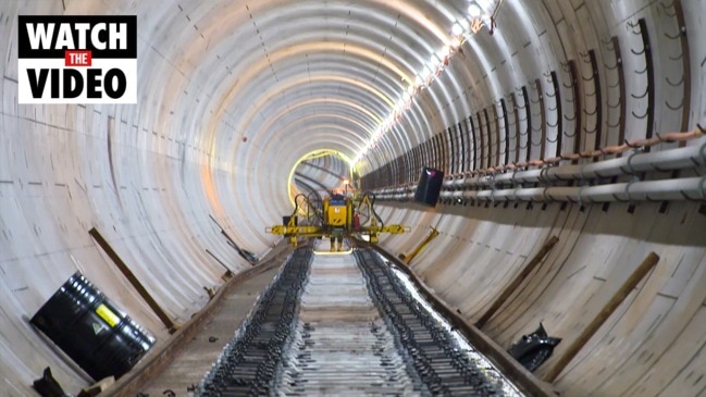 Sydney Metro Rail under Harbour