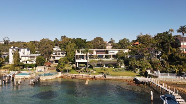 Sydney’s waterfront suburb of Vaucluse topped the list, with houses jumping in value as much as $1.5m.