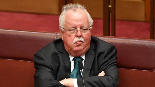 Nationals Senator Barry O'Sullivan, who is championing a banking inquiry bill.