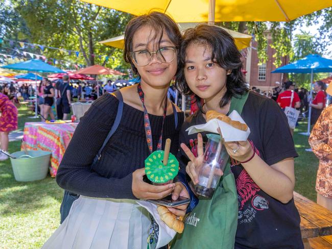 Adelaide Uni’s O-Week welcome fiesta. Picture: Ben Clark