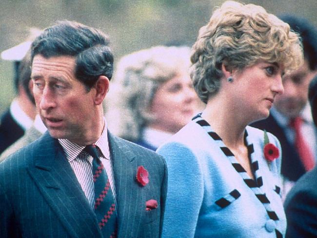 Diana and Charles in 1992.