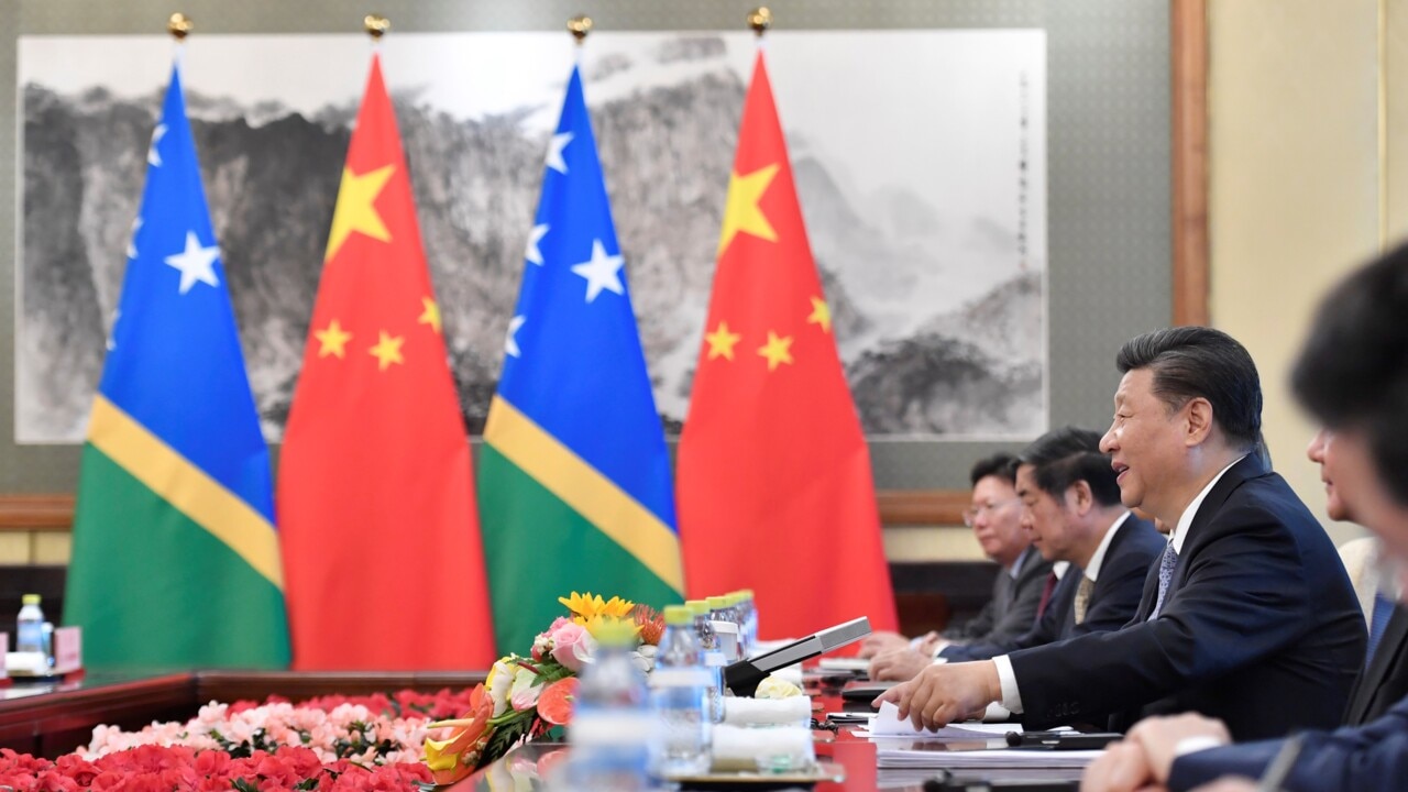 China planning region-wide deal in the Pacific