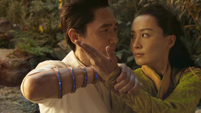 Tony Leung and Fala Chen in Shang-Chi and the Legend of the Ten Rings. Picture: Marvel