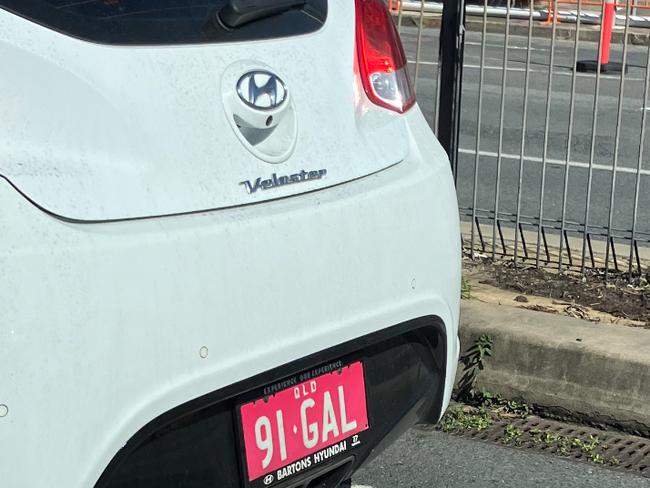 A Queensland Paul Gallen number plate?