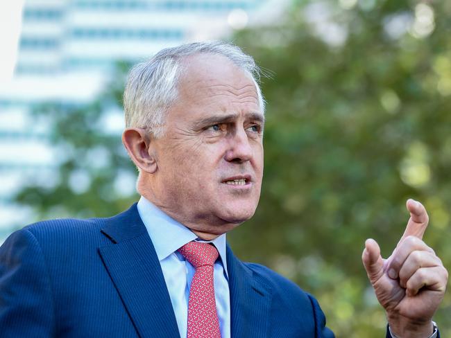 Prime Minister Malcolm Turnbull says he regrets the loss of life to Syrian personnel, but won’t speculate on what led to the disaster. Picture: Jake Nowakowski