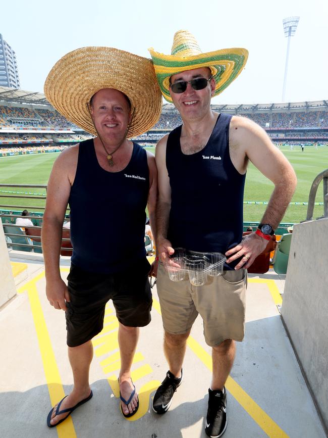 Rob Wise and Patrick Garrivan. Picture: AAP/Richard Waugh