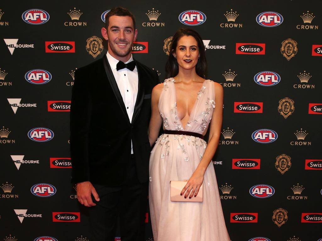 The couple at the 2018 Brownlow Medal.
