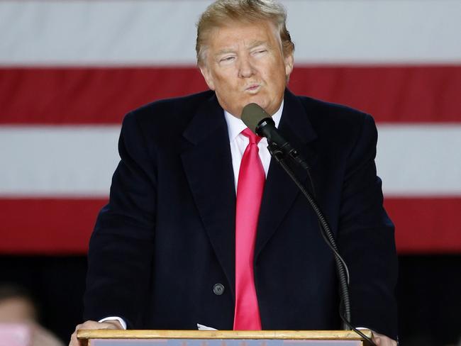 The Trump campaign has blasted rival Ted Cruz in a tersely-worded statement. Picture: AP