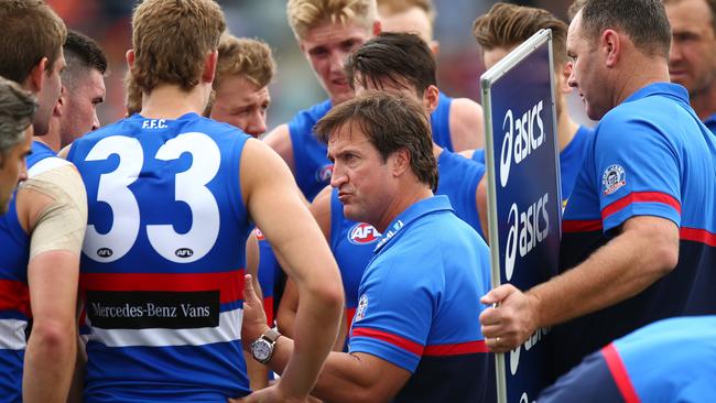 The Western Bulldogs are a shadow of their former selves. Photo: Mark Nolan/Getty Images