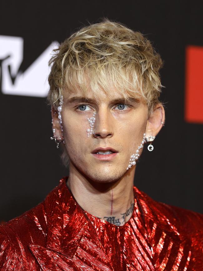 US rapper Machine Gun Kelly is mired in controversy over a 2014 interview. Picture: Jason Kempin/Getty Images