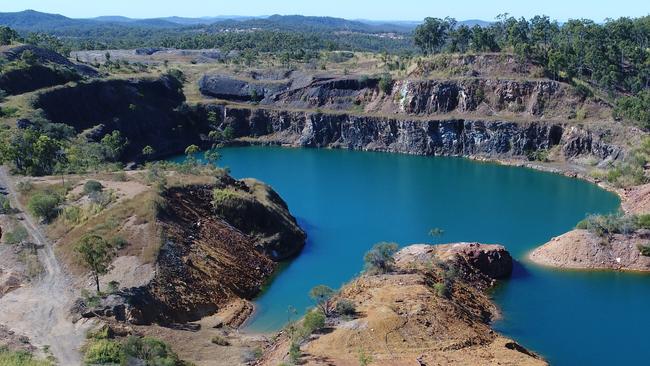 The former Mount Chalmers Gold Mine.