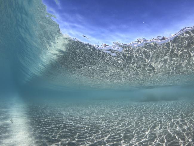 Crystal clear waters on the Gold Coast. Photo: Daniel Pasquale Imagery