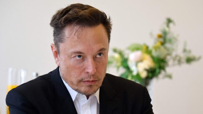 Billionaire Elon Musk has been accused of fuelling anti-Semitic tropes, including attacks against Jewish philanthropist George Soros. Picture: AFP