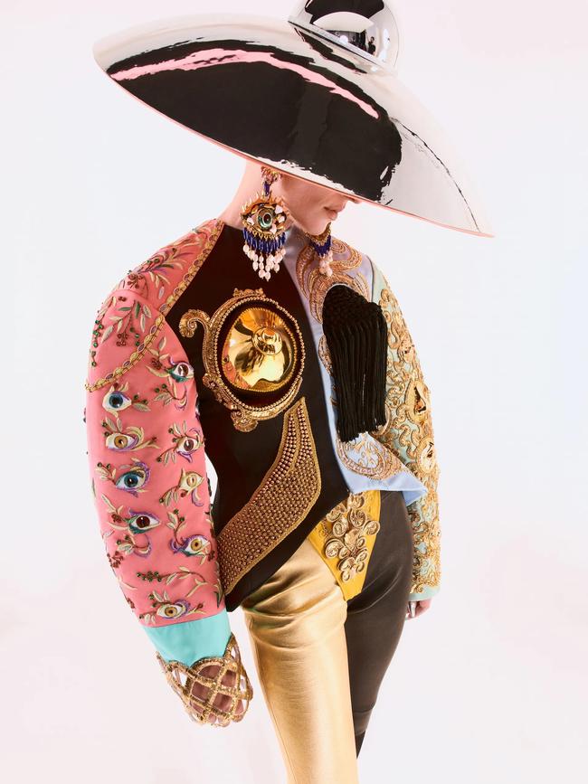 Looks from the Schiaparelli haute couture spring/summer ’21. Picture: Supplied