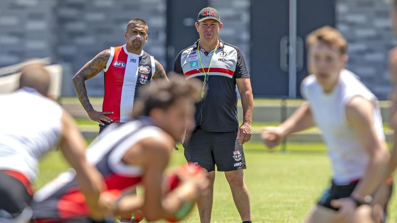 Ratten is plotting the Saints’ rise up the ladder. Picture: Tim Carrafa