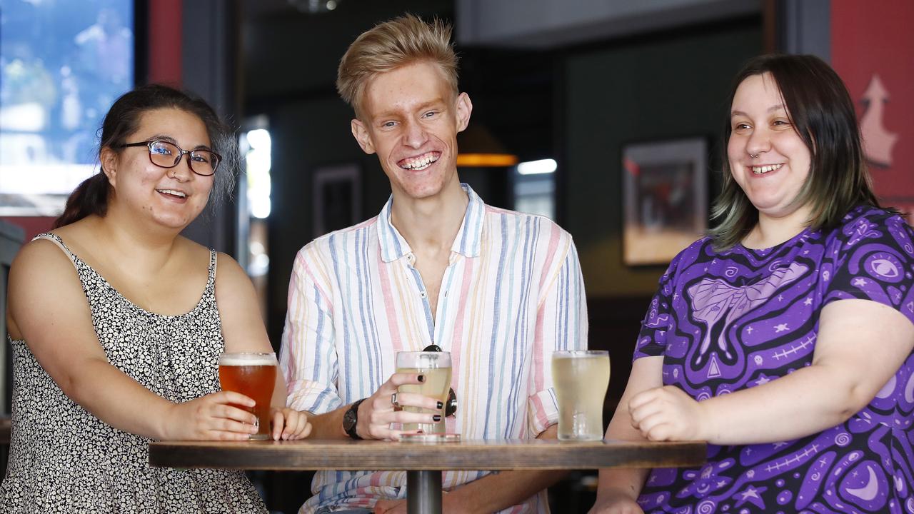 Julie Saltoon, Luke Ratcliffe and Natalia Kowalska. Picture: Sam Ruttyn