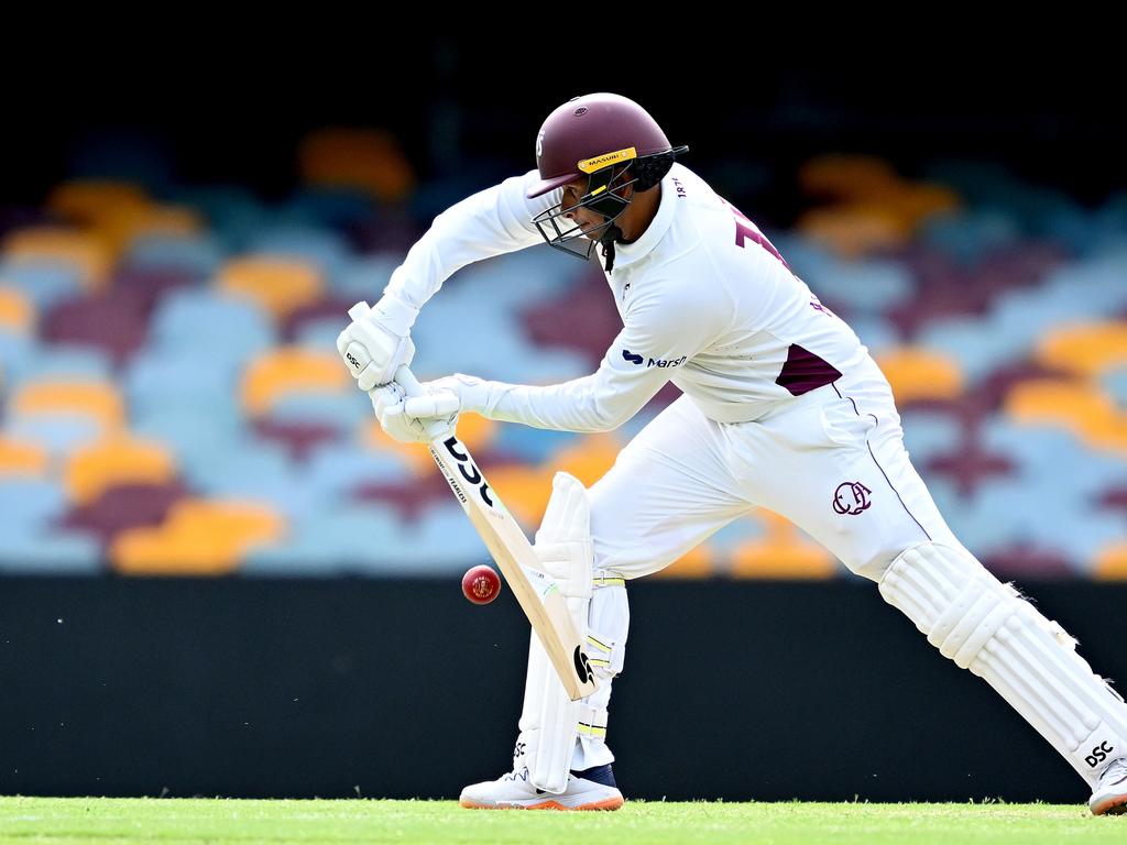 :Usman Khawaja fears for the future of Queensland Cricket. Picture: Bradley Kanaris/Getty Images