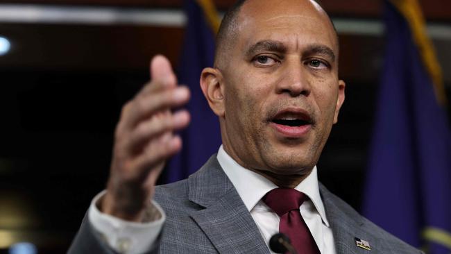 House Minority Leader Hakeem Jeffries sees no reason why the Democrats should help pass a bill they had little input on.