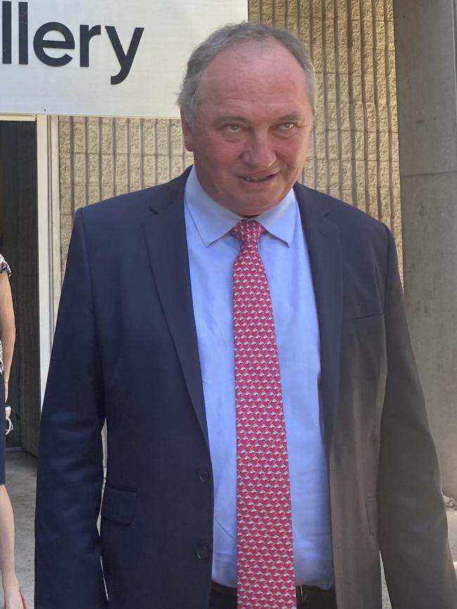 Deputy Prime Minister Barnaby Joyce said the clean up had to be cost effective. Picture: Michael Cain