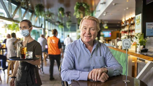 Story Bridge Hotel owner Richard Deery. Picture: Glenn Hunt