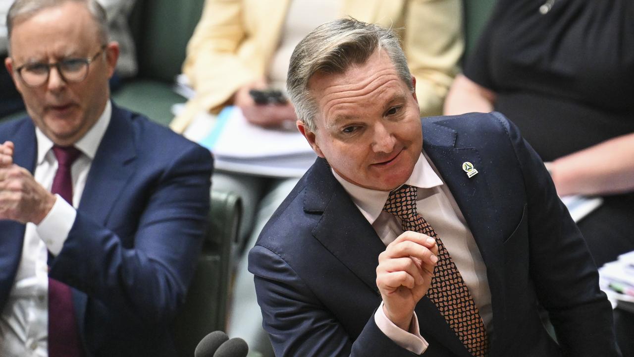 Climate Change and Energy Chris Bowen. Picture: NCA NewsWire / Martin Ollman