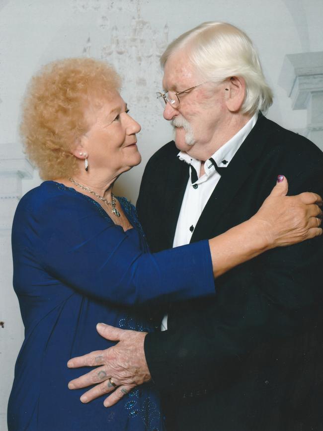 Tina and Victor Bawden at their 57th wedding anniversary. PHOTO: Supplied.