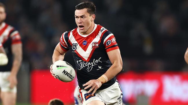 Joseph Manu continues to impress for the Roosters. Picture: Cameron Spencer/Getty Images