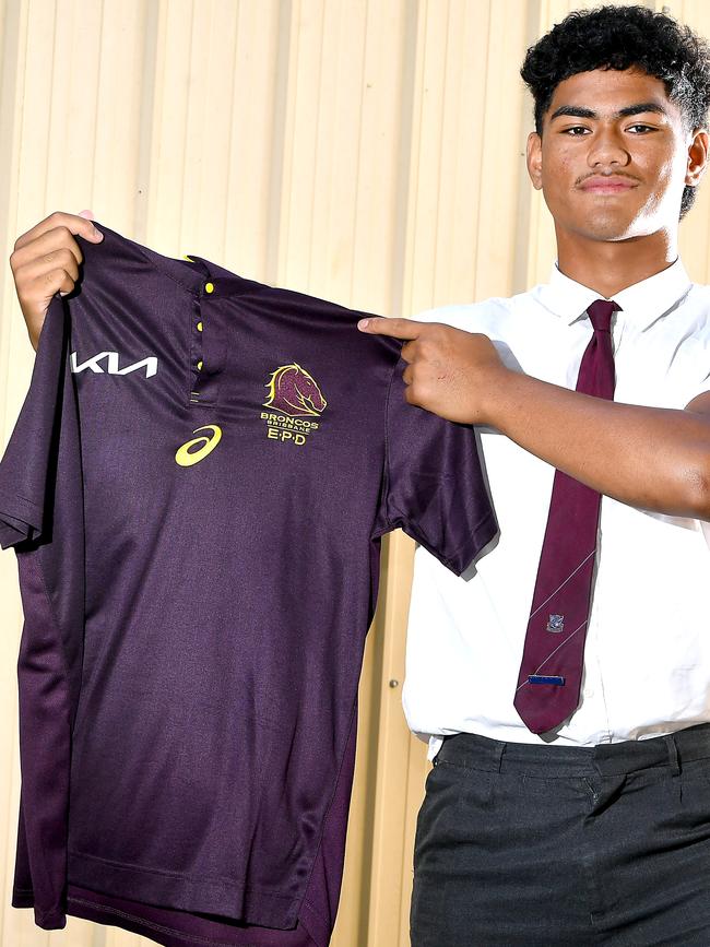 Karl Oloapu of Wavell SHS. Picture, John Gass