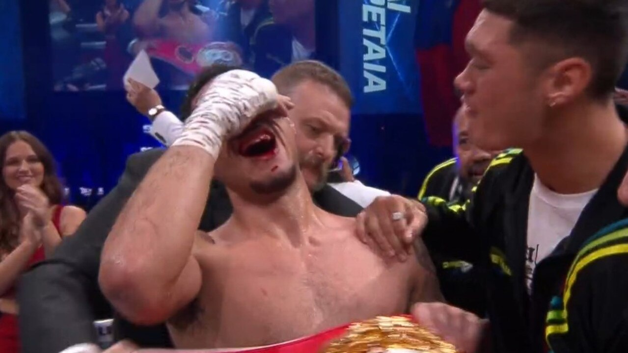 Jai Opetaia is the champion of the world. Photo: Fox Sports