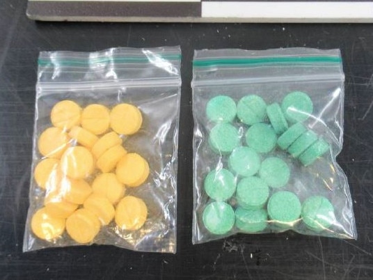 Synthetic opioid nitazenes emerged in Australia three years ago. Picture: Australian Federal Police