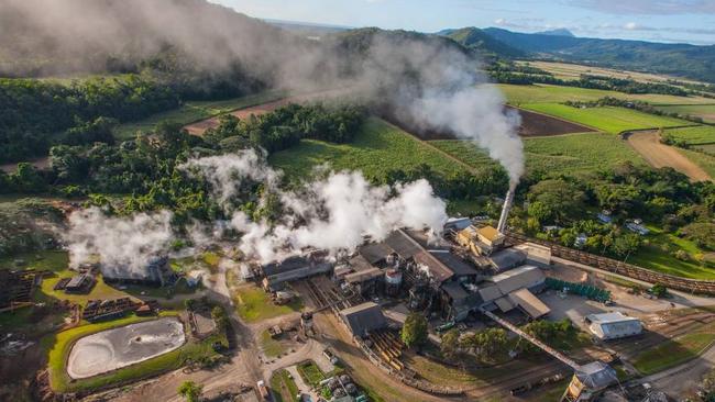 Mossman sugar mill in Far North Queensland. Picture: Supplied